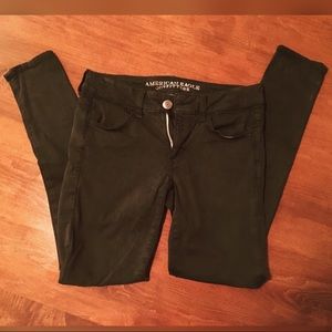 Dark Green skinny Jeans